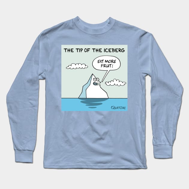 Tip of the Iceberg Long Sleeve T-Shirt by Quatsch